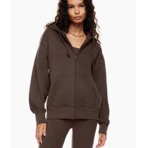 TNA Cozy Fleece hoodie and sweatpants Set